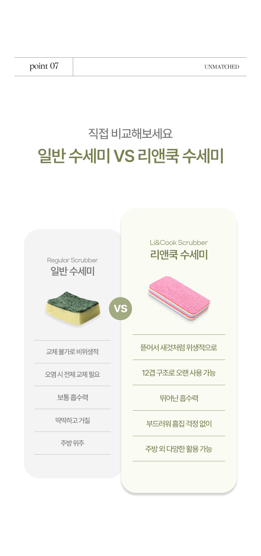 뜯어쓰는 수세미 제품 촬영 상세페이지 15